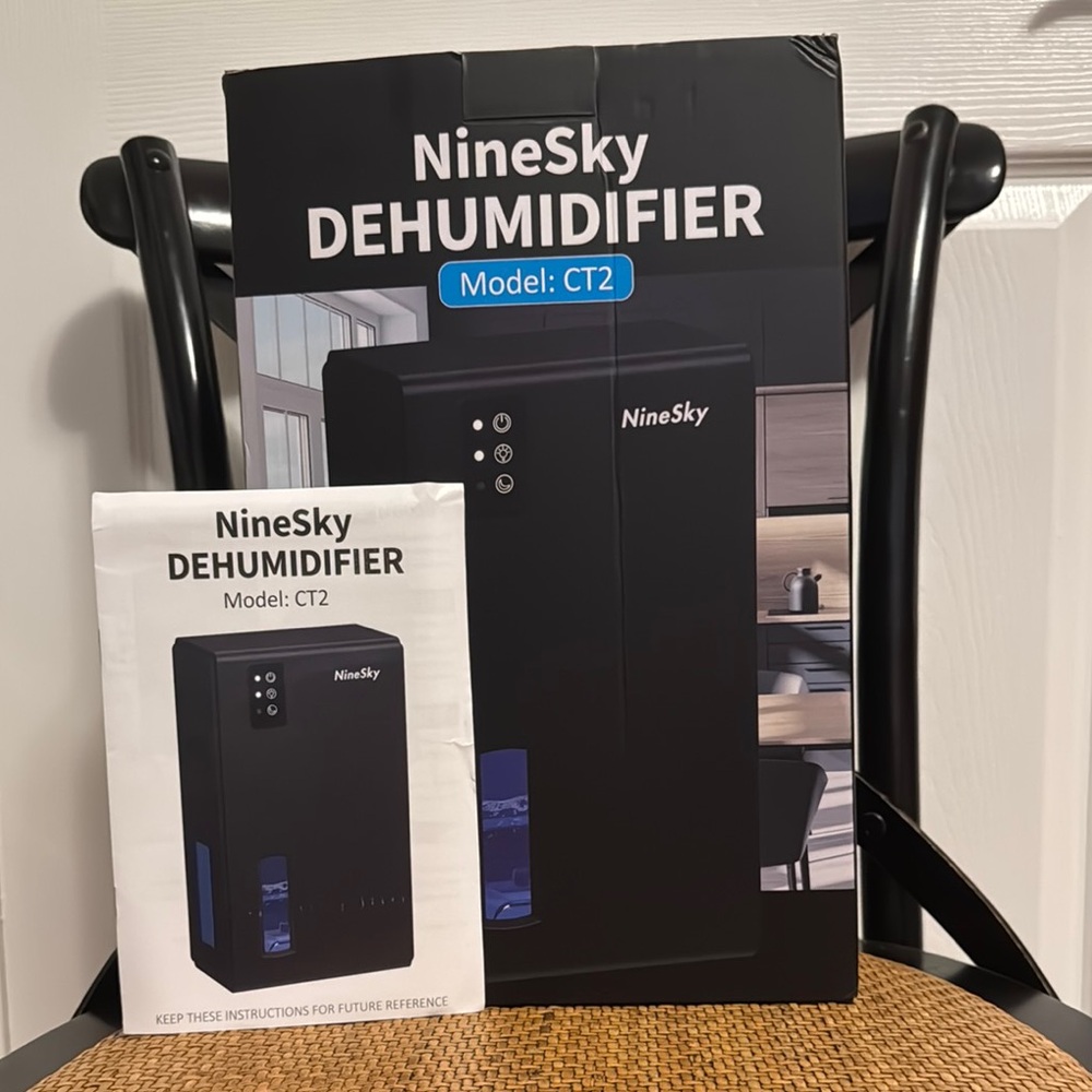 NineSky Black Dehumidifier Model CT2